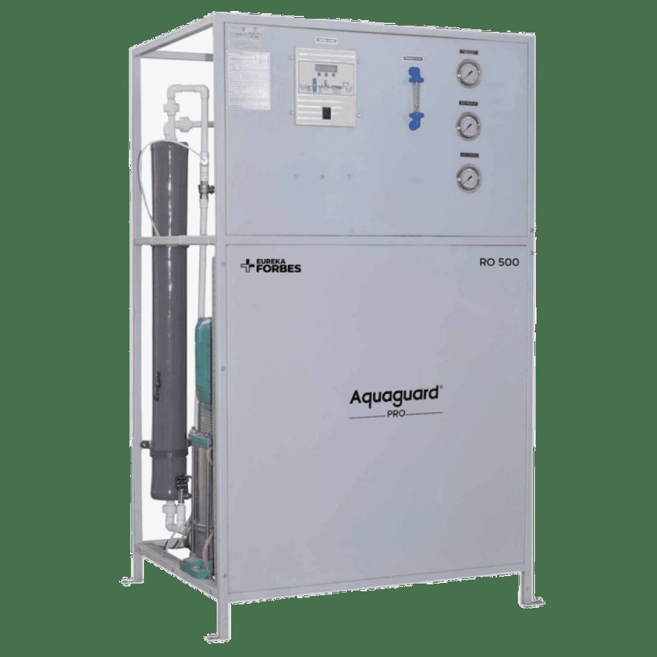 Eureka Forbes Industrial Skid-Mounted RO Plant (500 LPH Capacity)